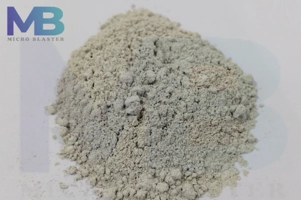 Natural gypsum powder